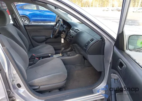 2001 Honda Civic Ex из США, поврежденный, VIN 1HGES26791L074146